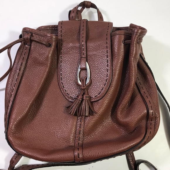 brighton leather backpack